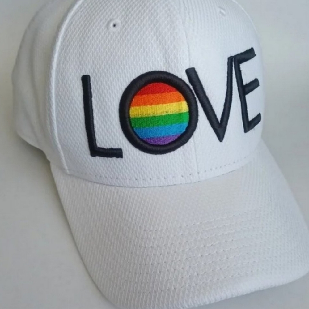 Pride Hat New Era Adjustable white baseball cap one size adjust snap back list#2